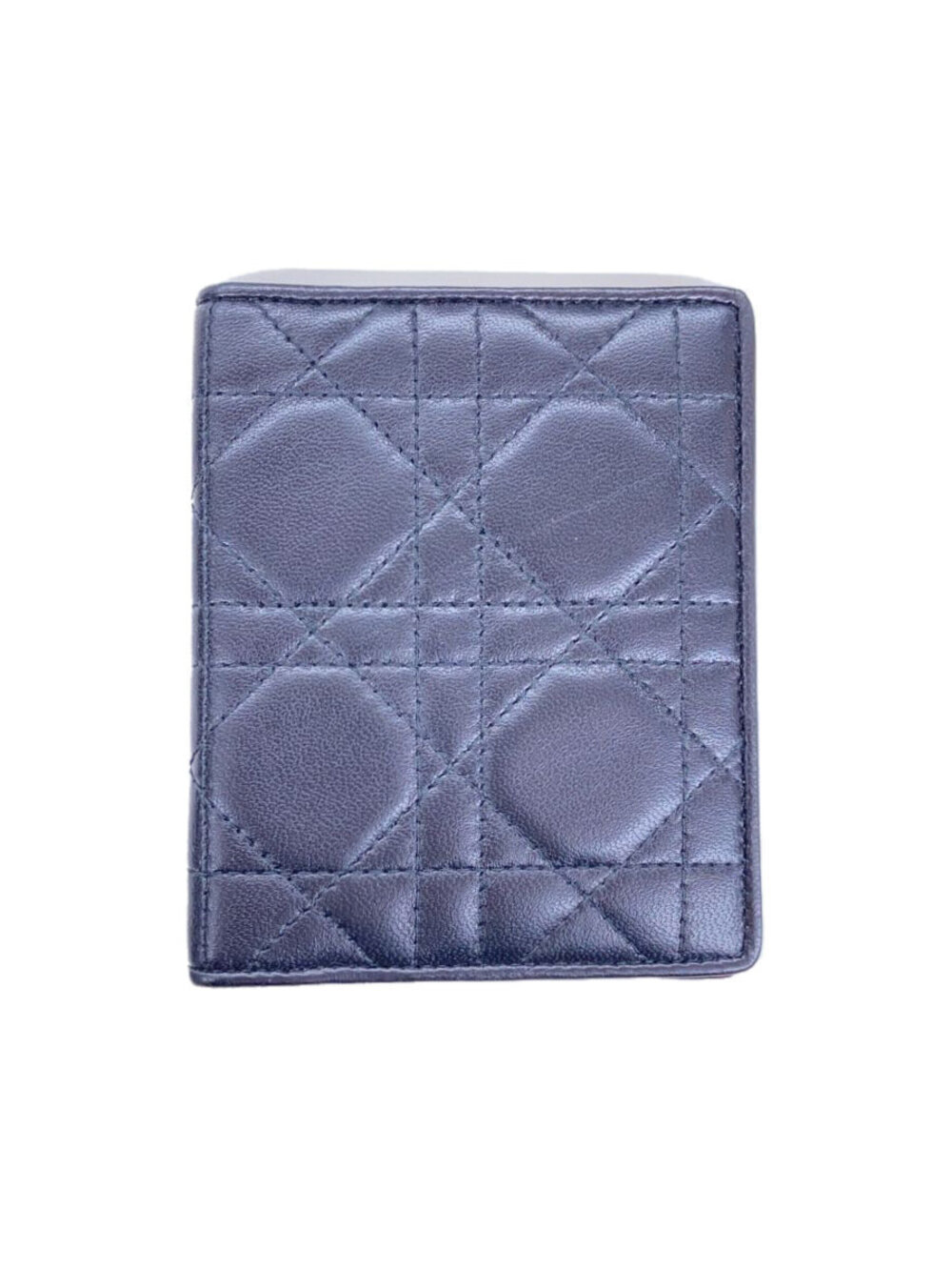 Christian Dior Card Case Wallet Black